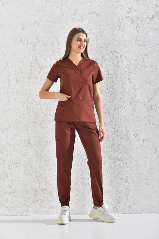 czekolada komplet jogger z lycrą