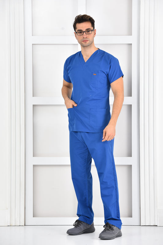 Granatowy komplet medyczny męski