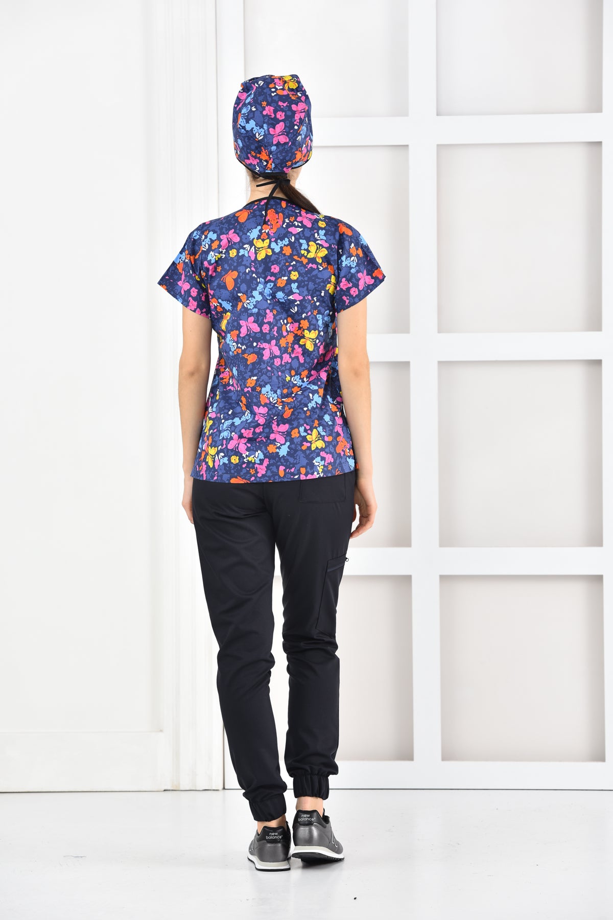 Bluza medyczna z nadrukiem